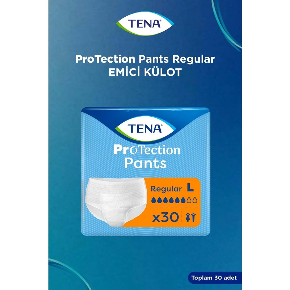 Tena ProTection Pants Regular Emici Külot Yetişkin Bezi L - Büyük - Large 90 Adet