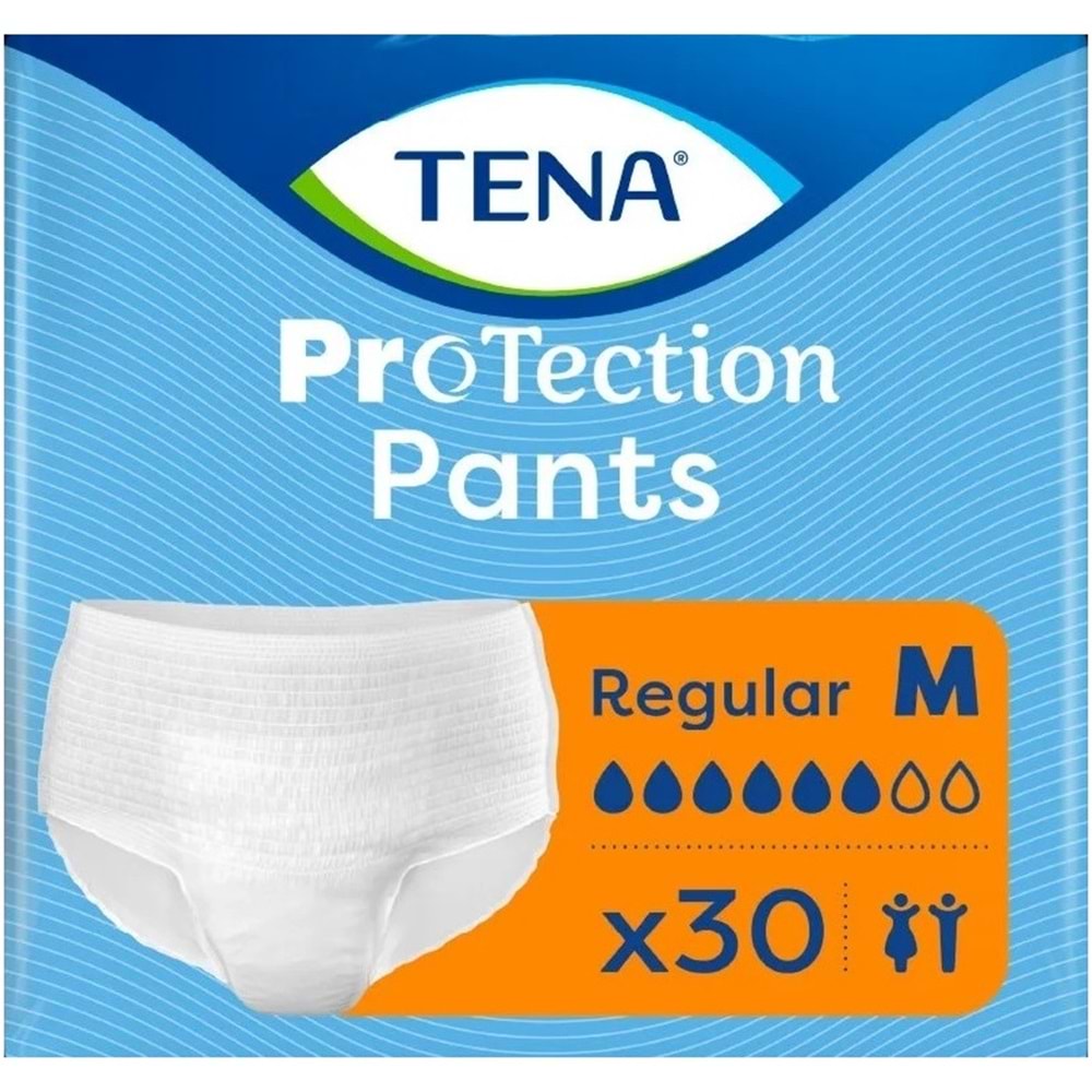 Tena ProTection Pants Regular Emici Külot Yetişkin Bezi M - Orta - Medium 60 Adet