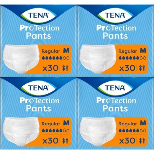 Tena ProTection Pants Regular Emici Külot Yetişkin Bezi M - Orta - Medium 120 Adet