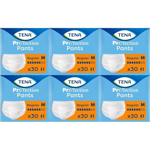 Tena ProTection Pants Regular Emici Külot Yetişkin Bezi M - Orta - Medium 180 Adet