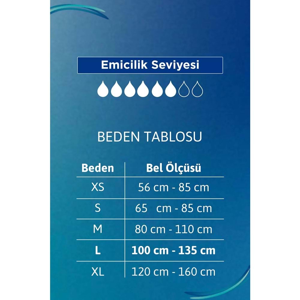 Tena Proskin Slip Plus Bel Bantlı Yetişkin Bezi M - Orta - Medium 120 Adet