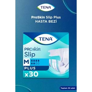 Tena Proskin Slip Plus Bel Bantlı Yetişkin Bezi M - Orta - Medium 240 Adet