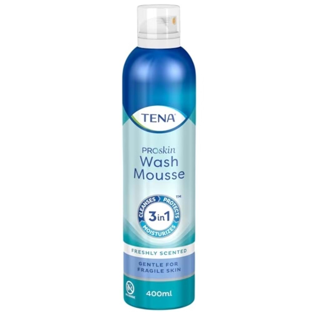 Tena Proskin Vücut Temizleme Köpüğü 400 ML (3 in 1 Arada) (2 Li Set)