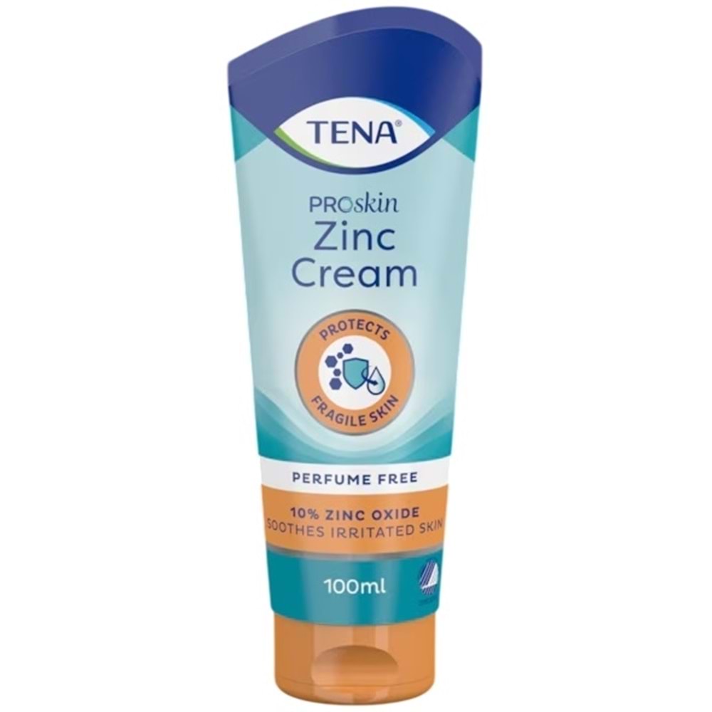 Tena Proskin Çinko Krem 100 ML (Yatan hastalar için Koruyucu - Onarıcı) (3 Lü Set)