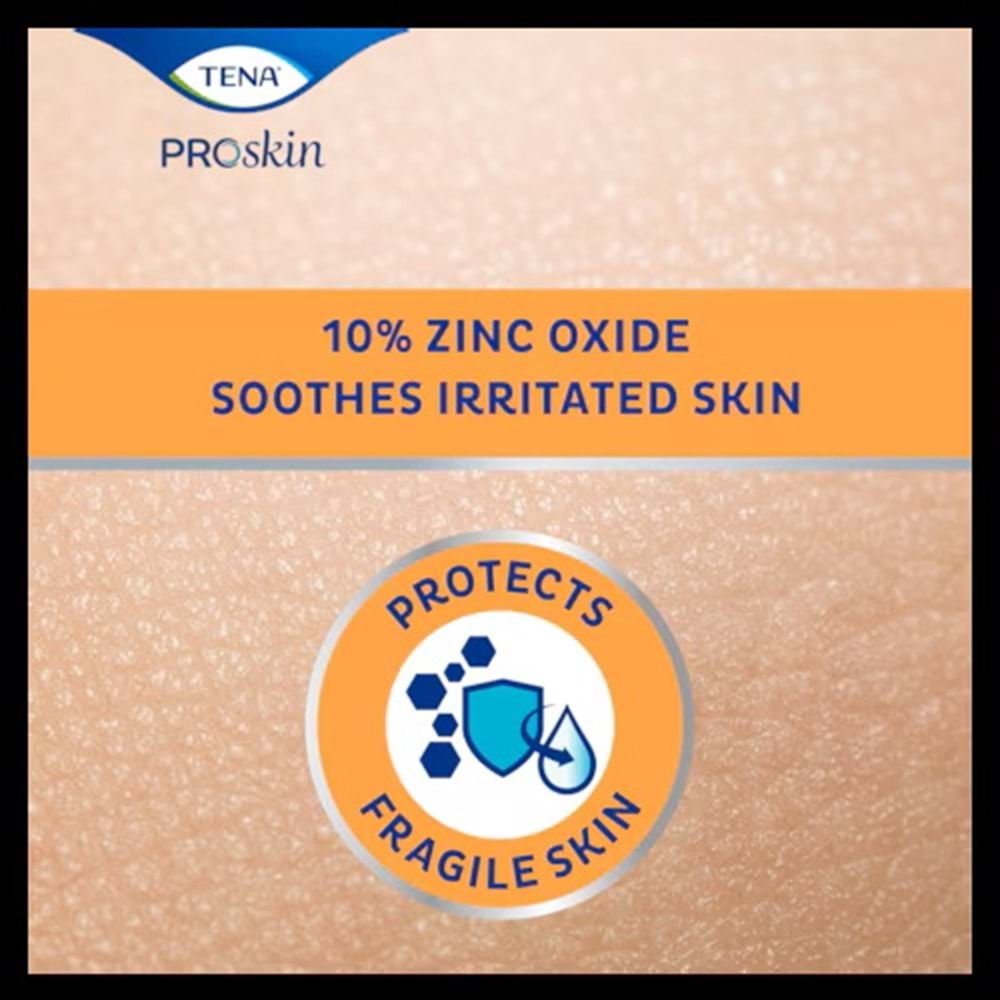 Tena Proskin Çinko Krem 100 ML (Yatan hastalar için Koruyucu - Onarıcı) (3 Lü Set)