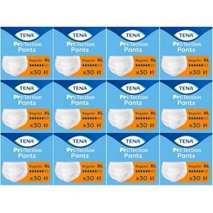 Tena ProTection Pants Regular Emici Külot Yetişkin Bezi XL - Ekstra Büyük - Extra Large 360 Adet
