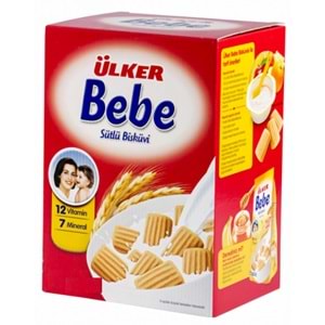 Ülker Bebe Bisküvisi 800Gr 12 Vitaminli Kutu 3 Lü Set