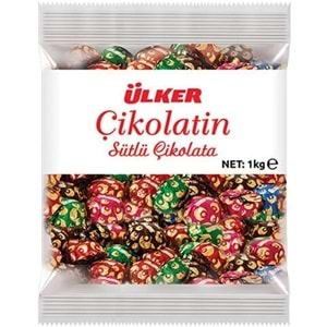 Ülker Çikolatin Sütlü İkramlık Çikolata 6KG (6PK*1KG)