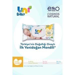 Uni Baby Islak Havlu Hassas Yeni Doğan 40 Yaprak (36Lı Set) 1440 Yaprak (Narin Ciltler için)(12PK*3)