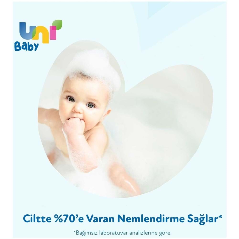 Uni Baby Bebek Saç ve Vücut Şampuanı 200ML Klasik (3 Lü Set)