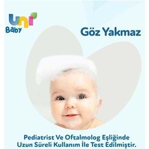 Uni Baby Bebek Saç ve Vücut Şampuanı 200ML Klasik (5 Li Set)