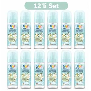 Uni Baby Bebek Kolonyası 150ML Nemlendiricili - Bahar Çiçekleri (12 Li Set)