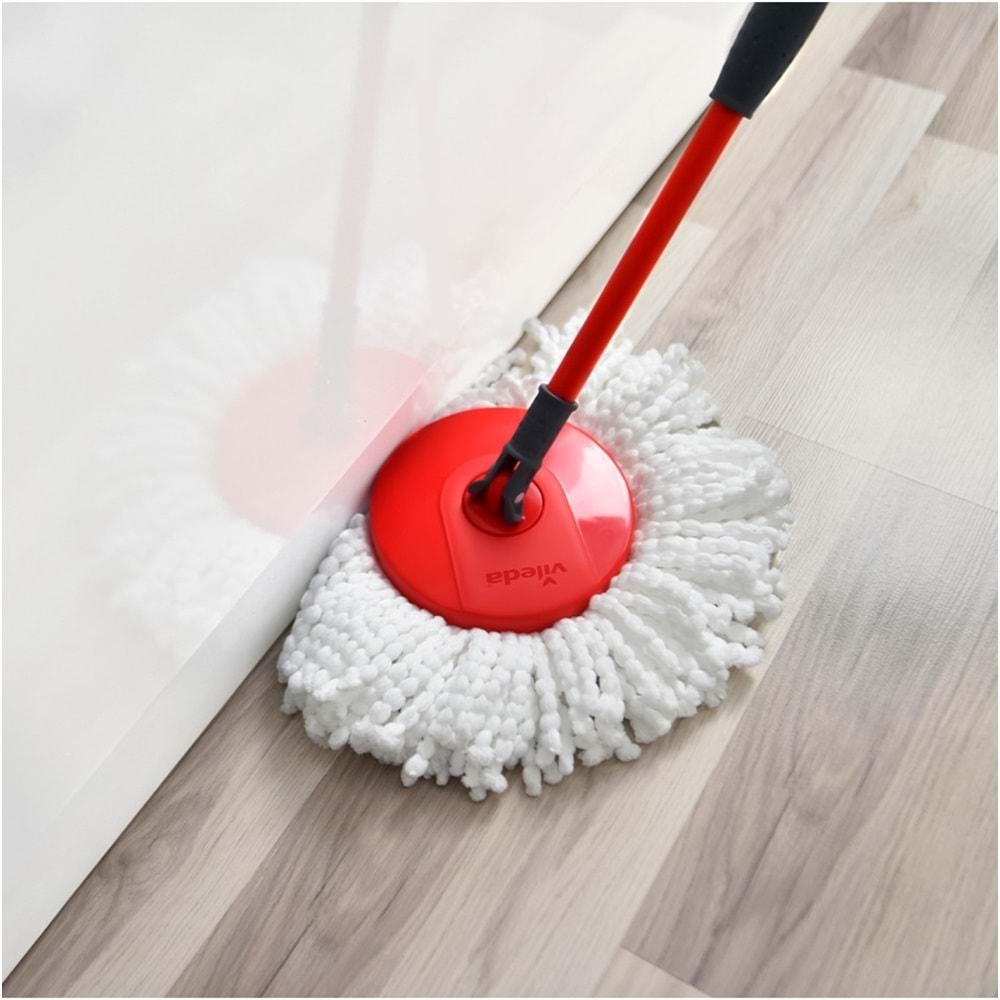 Vileda Spino Ultra Yedek Mop Paspas Ucu (%100 Mikrofiber) (2 Li Set)
