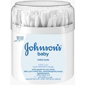 Johnsons Baby Kulak Temizleme Çubuğu 100 Adet (6 Lı Set)
